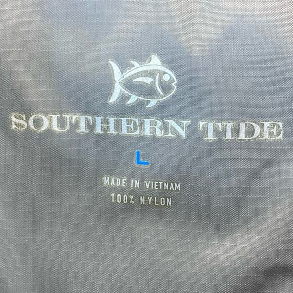 SOUTHERN TIDE T3 Smoked Pearl Lightweight Insulated Shell Jacket Mens Size L - Picture 9 of 11